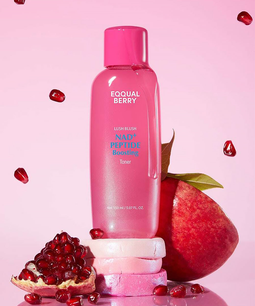 Eqqual Berry – Lush Blush NAD+ Peptide Boosting Toner