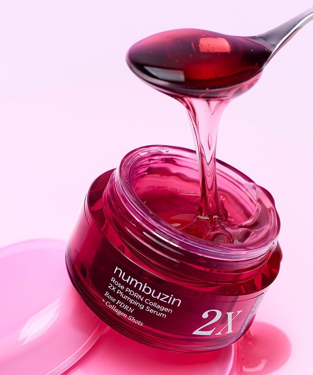 Numbuzin - No.2 Rose PDRN Collagen 2X Plumping Serum