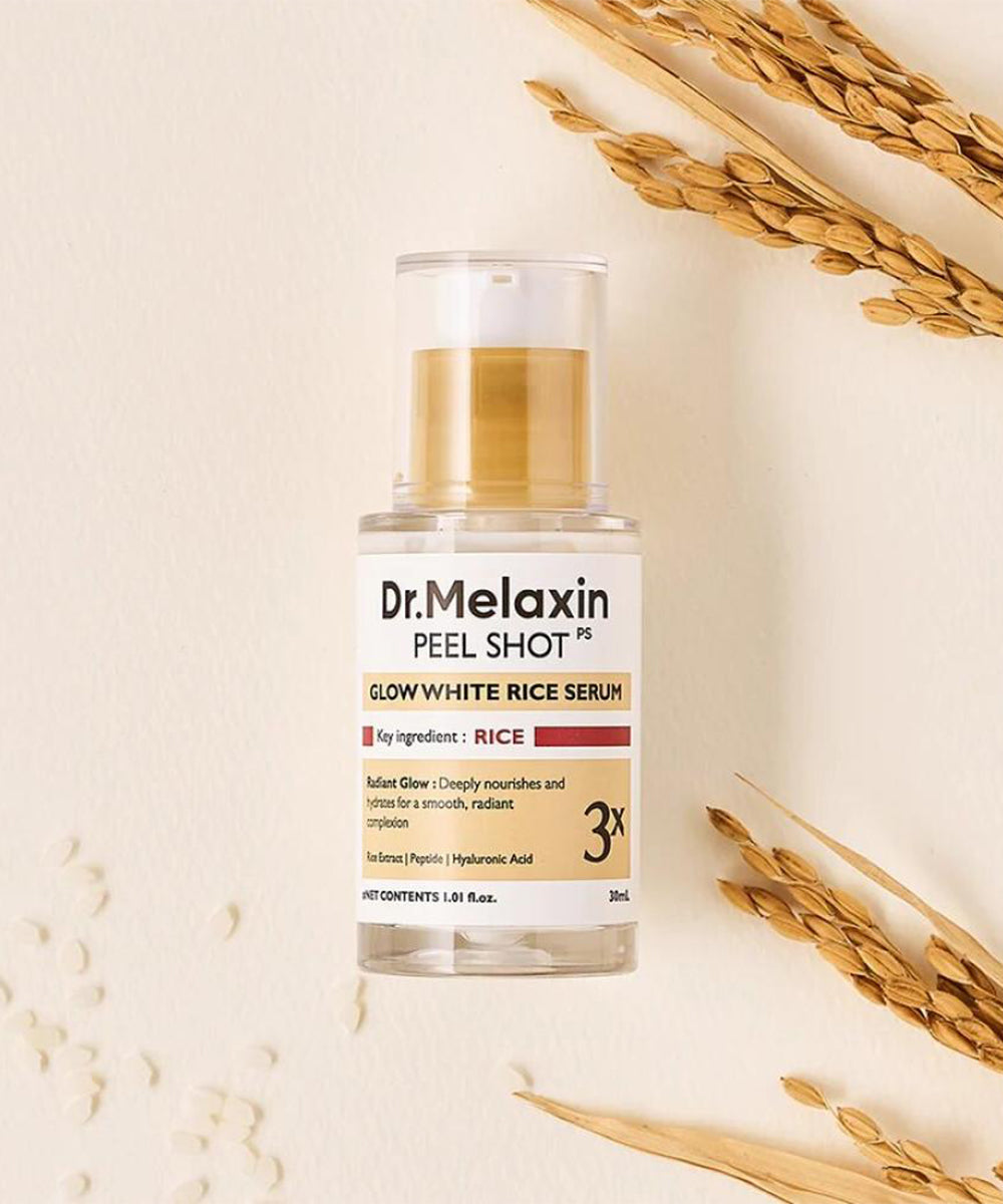 Dr. Melaxin - Peel Shot Glow White Rice Serum - 30ml