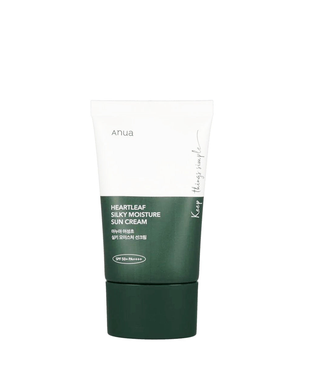 Anua – Heartleaf Silky Moisture Sun Cream (SPF50+)