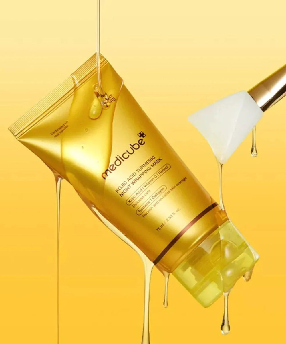 Medicube – Kojic Acid Turmeric Night Wrapping Mask