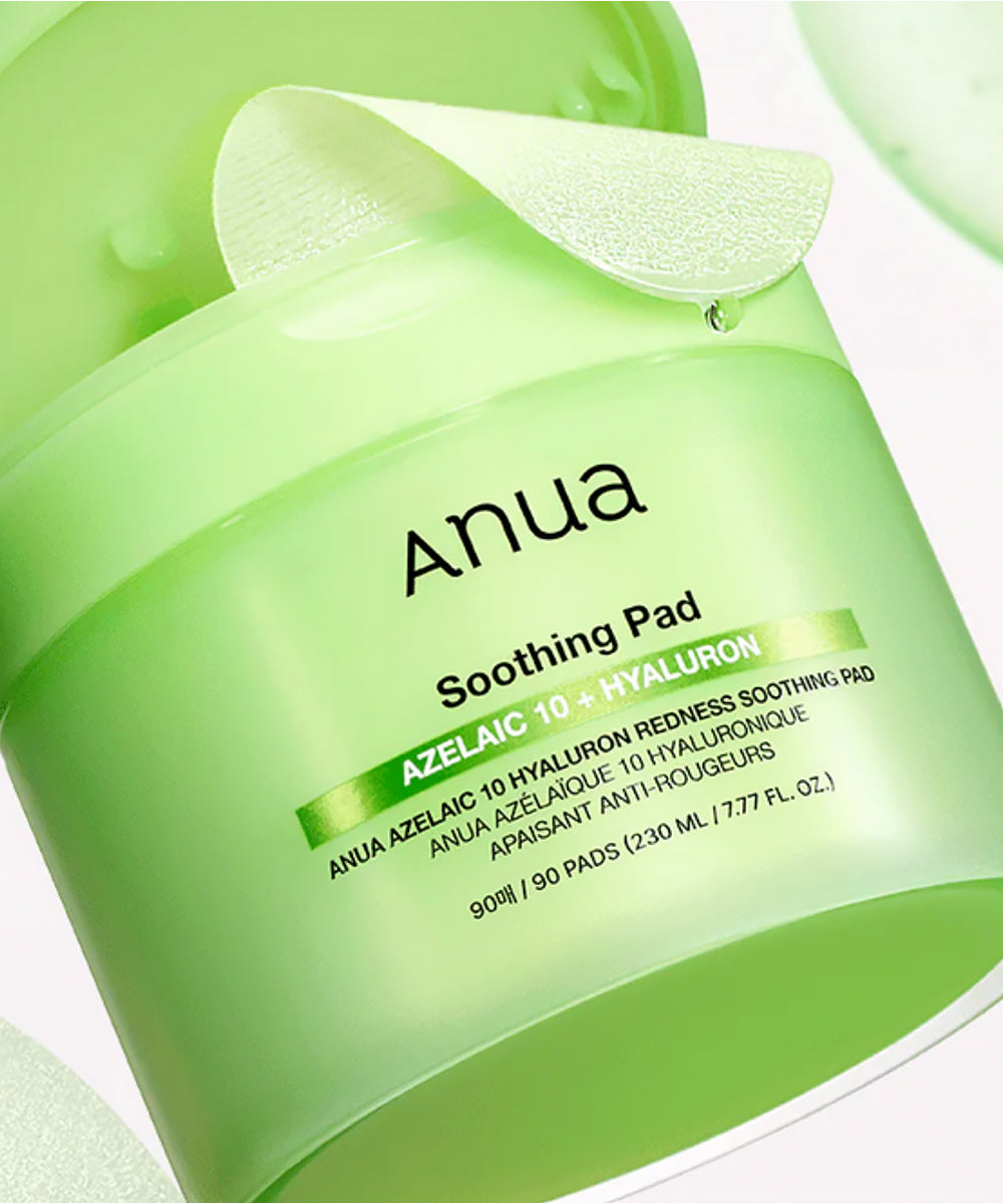Anua – Azelaic Acid 10+ Hyaluron Redness Soothing Pad (90 Pads)