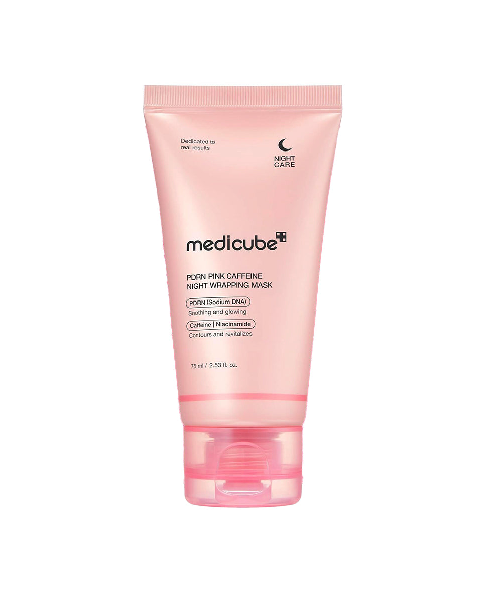 Medicube – PDRN Pink Caffeine Night Wrapping Mask