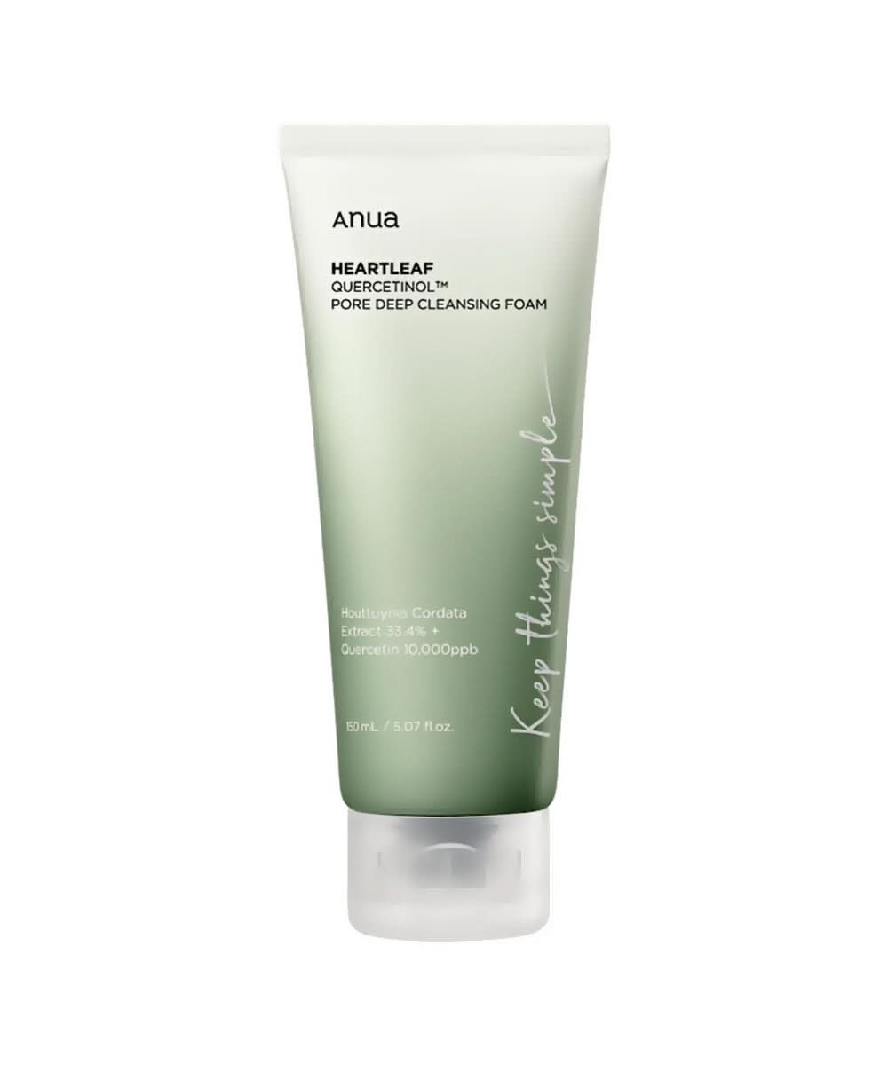 Anua – Heartleaf Quercetinol Pore Deep Cleansing Foam