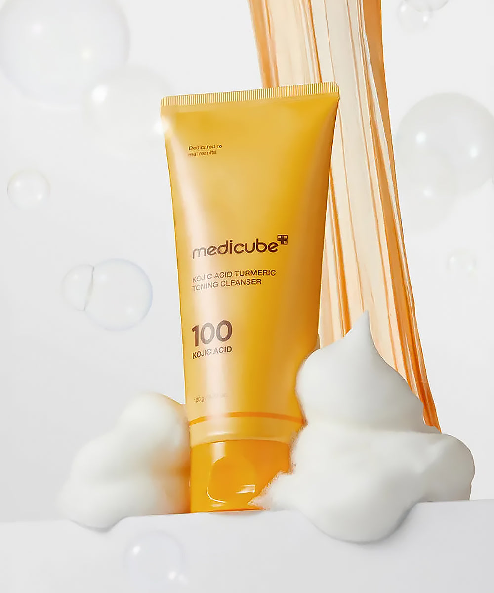 Medicube – Kojic Acid Turmeric Toning Cleanser
