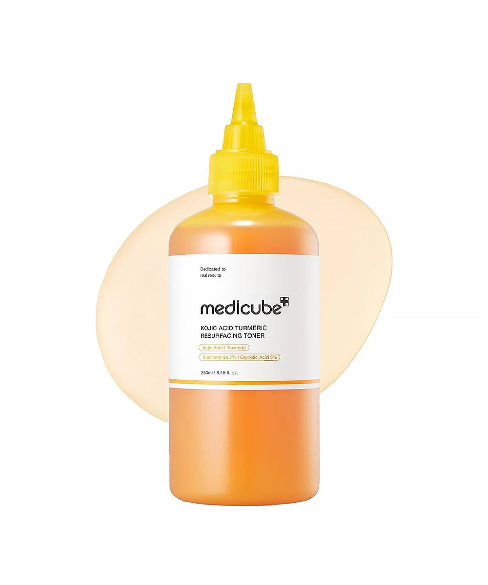 Medicube – Kojic Acid Turmeric Resurfacing Toner (250 ml)