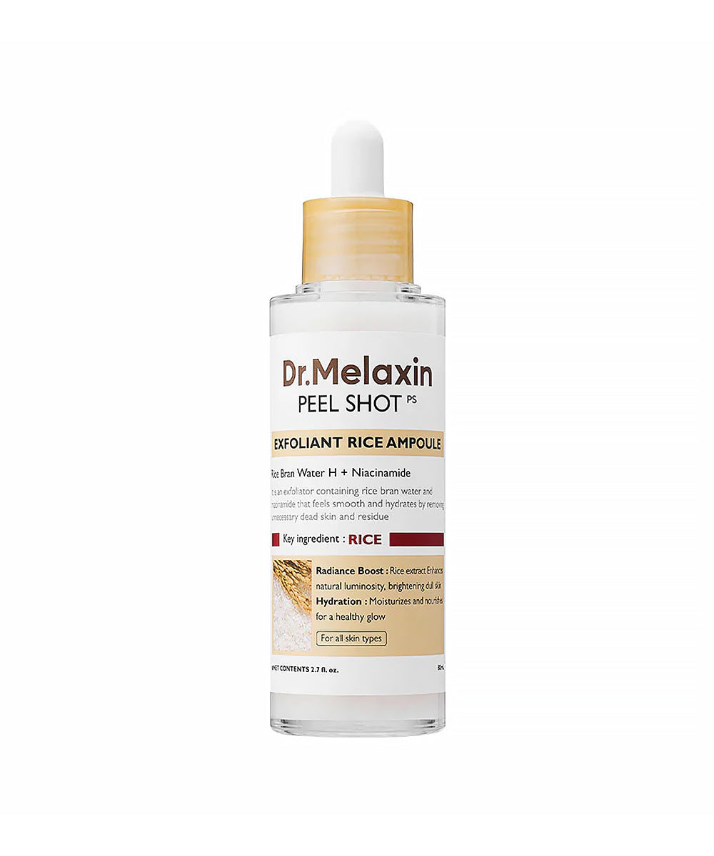 Dr. Melaxin – Peel Shot Exfoliant Rice Ampoule