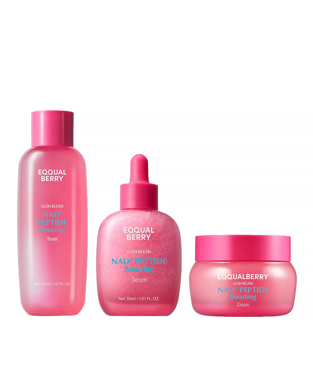 Eqqual Berry – Lush Blush NAD+ Peptide Boosting Set