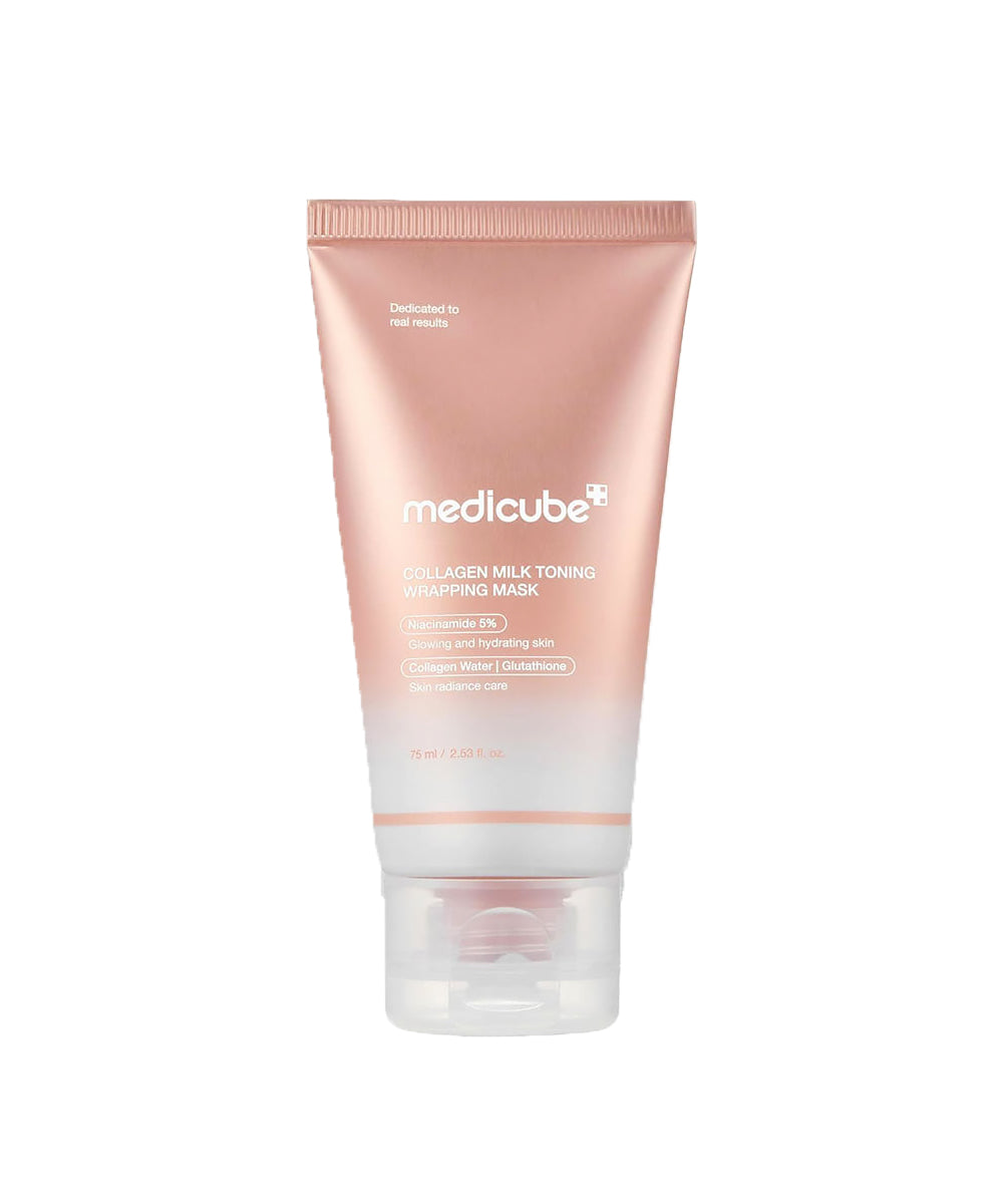 Medicube – Collagen Milk Toning Wrapping Mask