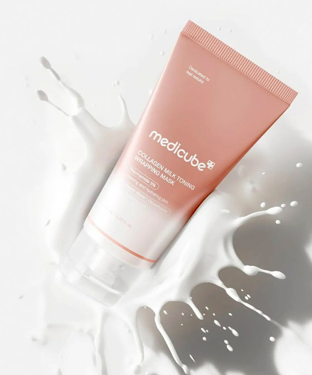 Medicube – Collagen Milk Toning Wrapping Mask