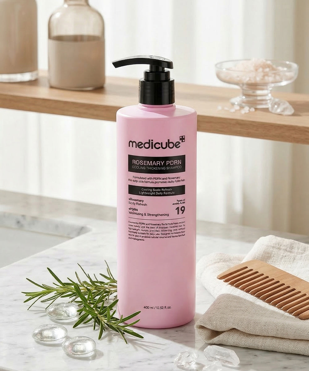 Medicube – Rosemary PDRN Hair Care Set (Shampoo + Conditioner + Serum)
