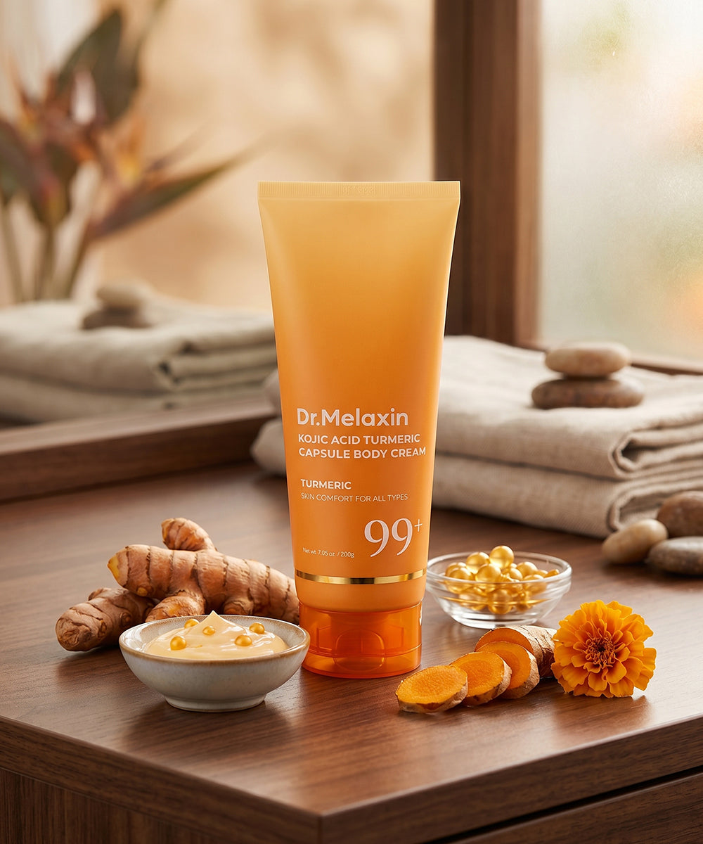 Dr. Melaxin - Kojic Acid Turmeric Capsule Body Cream