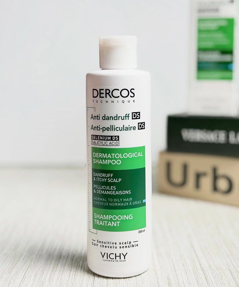 Vichy Dercos – Anti-Dandruff DS Treatment Shampoo for Dry Hair