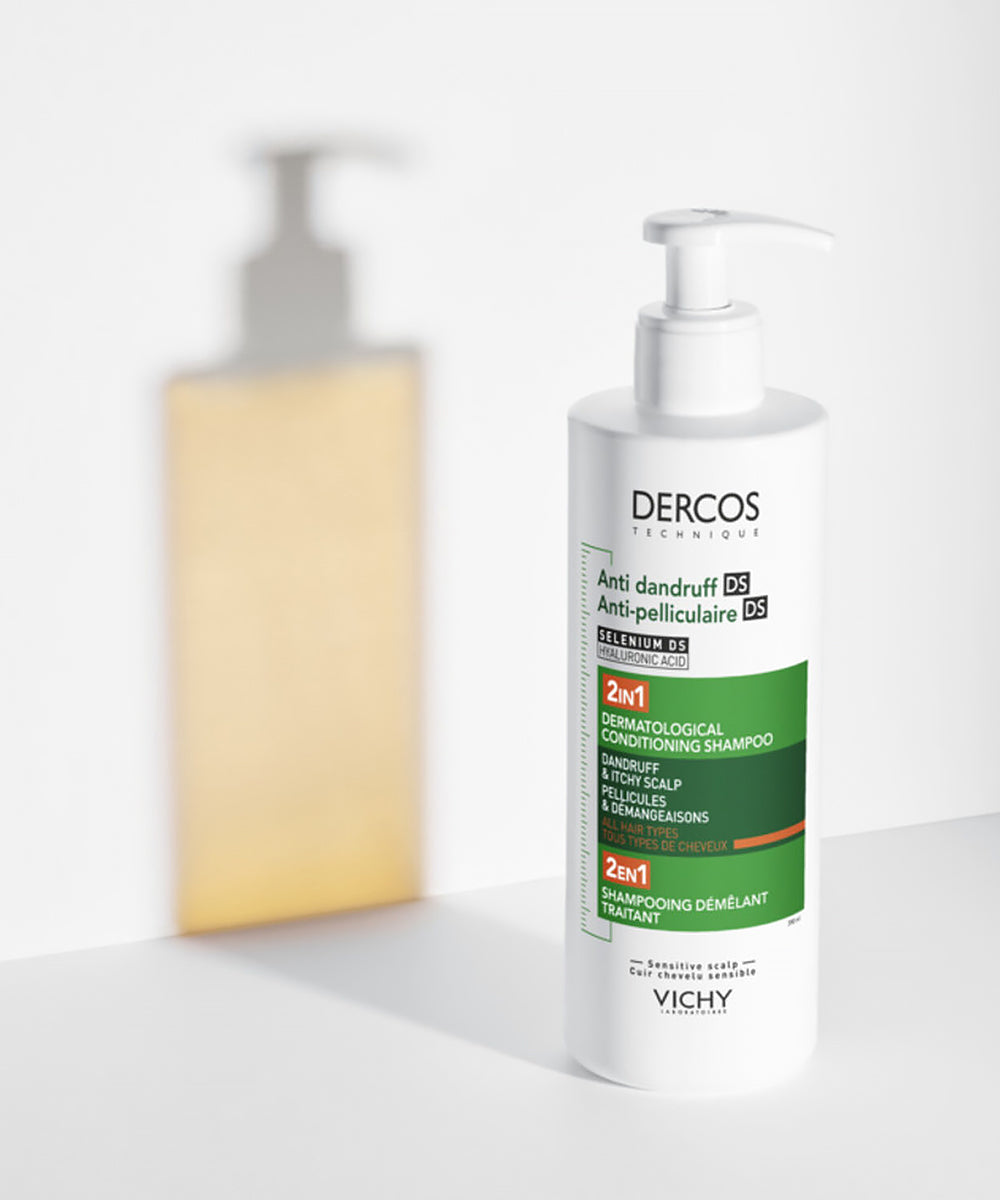 Vichy Dercos – Anti-Dandruff DS 2-in-1 Dermatological Conditioning Shampoo