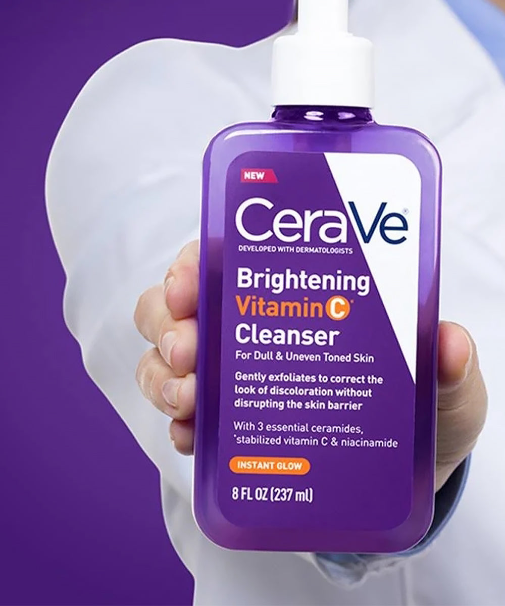 Brightening Vitamin C Cleanser for Dull & Uneven Skin Tone