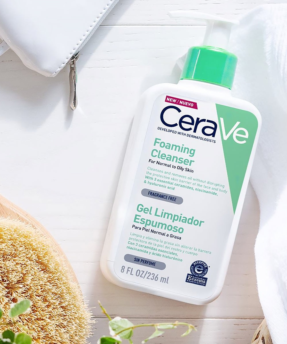 CeraVe Foaming Cleanser For Normal to Oily Skin - 236 ml