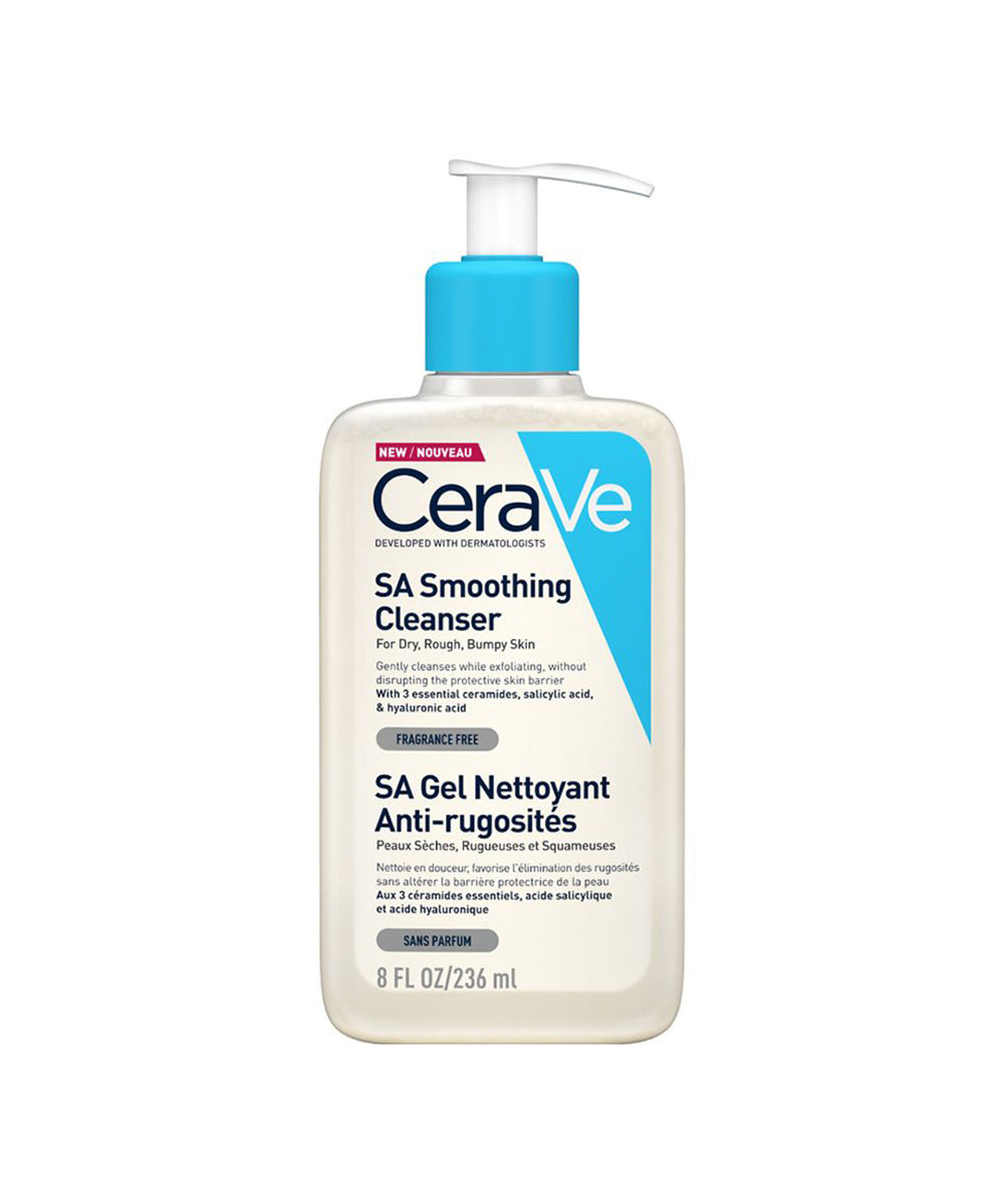 CeraVe SA Smoothing Cleanser Gel For Dry, Rough, Bumpy Skin - 236ml