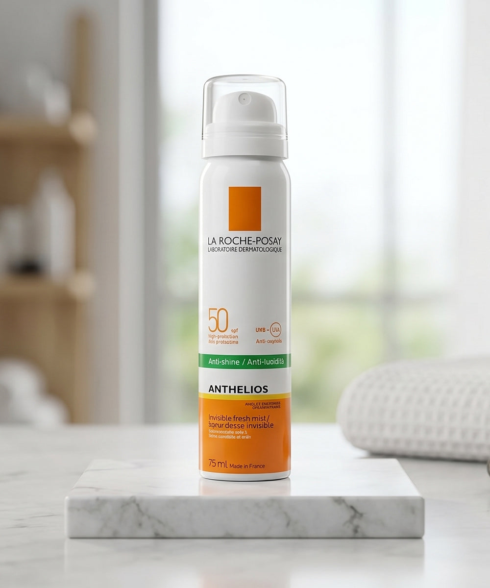 La Roche-Posay Anthelios Invisible Sunscreen Face Mist SPF50 For All Skin Types -75ml
