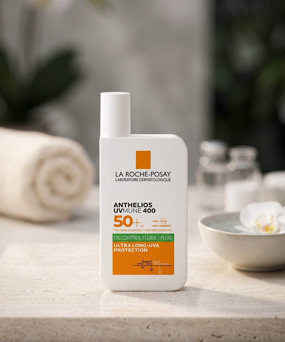 La Roche-Posay Innovation Anthelios UVMune 400 Oil Control Fluid Sunscreen SPF 50+ - 50ml
